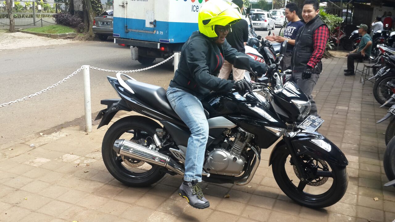 Test Ride Suzuki Inazuma Modifikasi Minor Dengan Exhaust Over