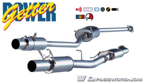 Fujitsubo Power Getter Exhaust System Large