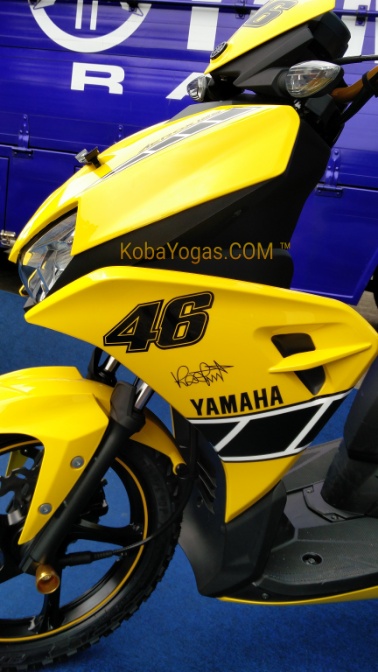 Yamaha Aerox edisi Rossi